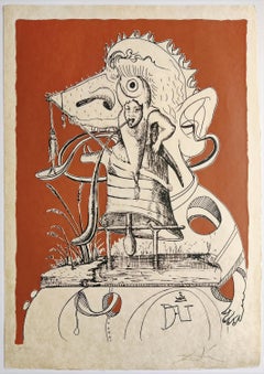 Salvador Dalí­ -- Untitled from Les Songes Drolatiques de Pantagruel