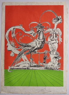 Salvador Dalí­ -- Untitled from Les Songes Drolatiques de Pantagruel