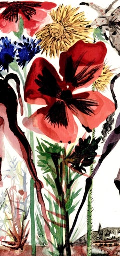 Salvador Dali, Sans titre, extrait du Chapeau à trois coins, 1958