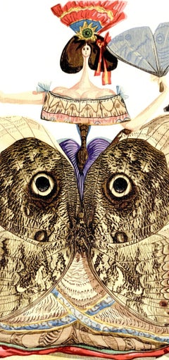 Salvador Dalí, Sin título, de El sombrero de tres picos, 1958