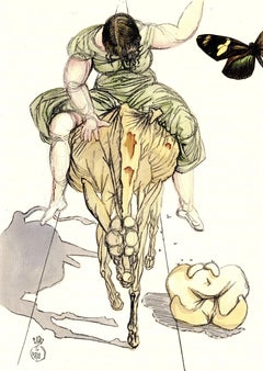 Salvador Dalì, Senza titolo, da Il cappello a tre angoli, 1958