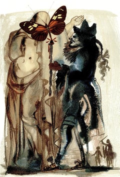 Salvador Dalì, Senza titolo, da Il cappello a tre angoli, 1958