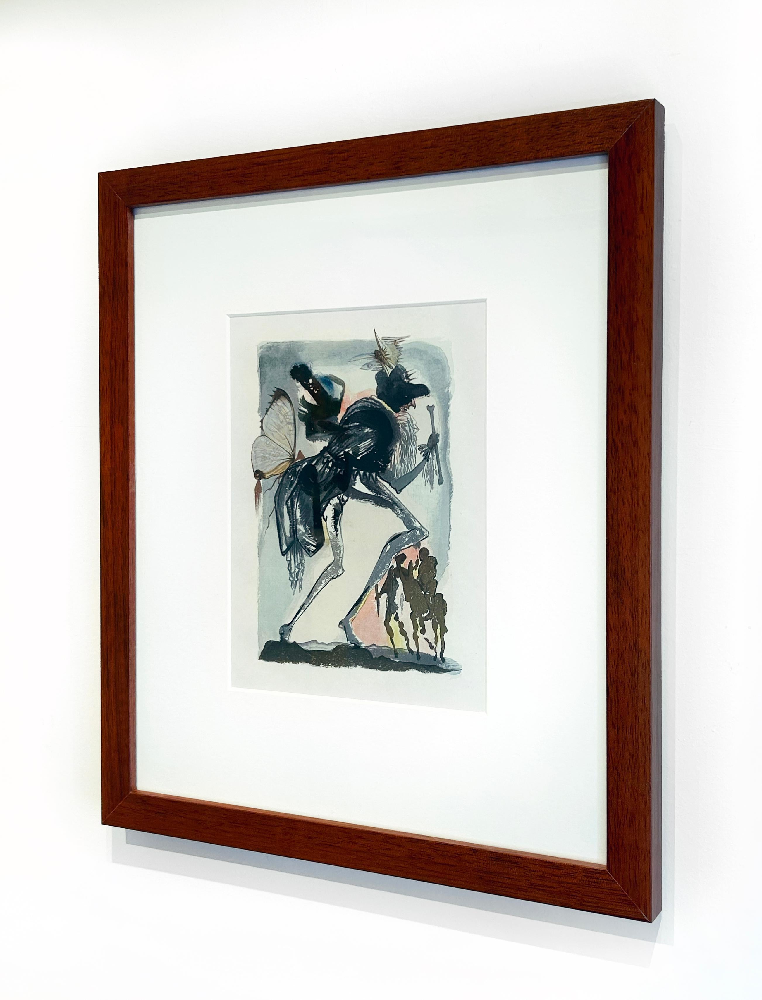 Salvador Dali, Untitled VII (Le Tricorne) - Surrealist Print by Salvador Dalí