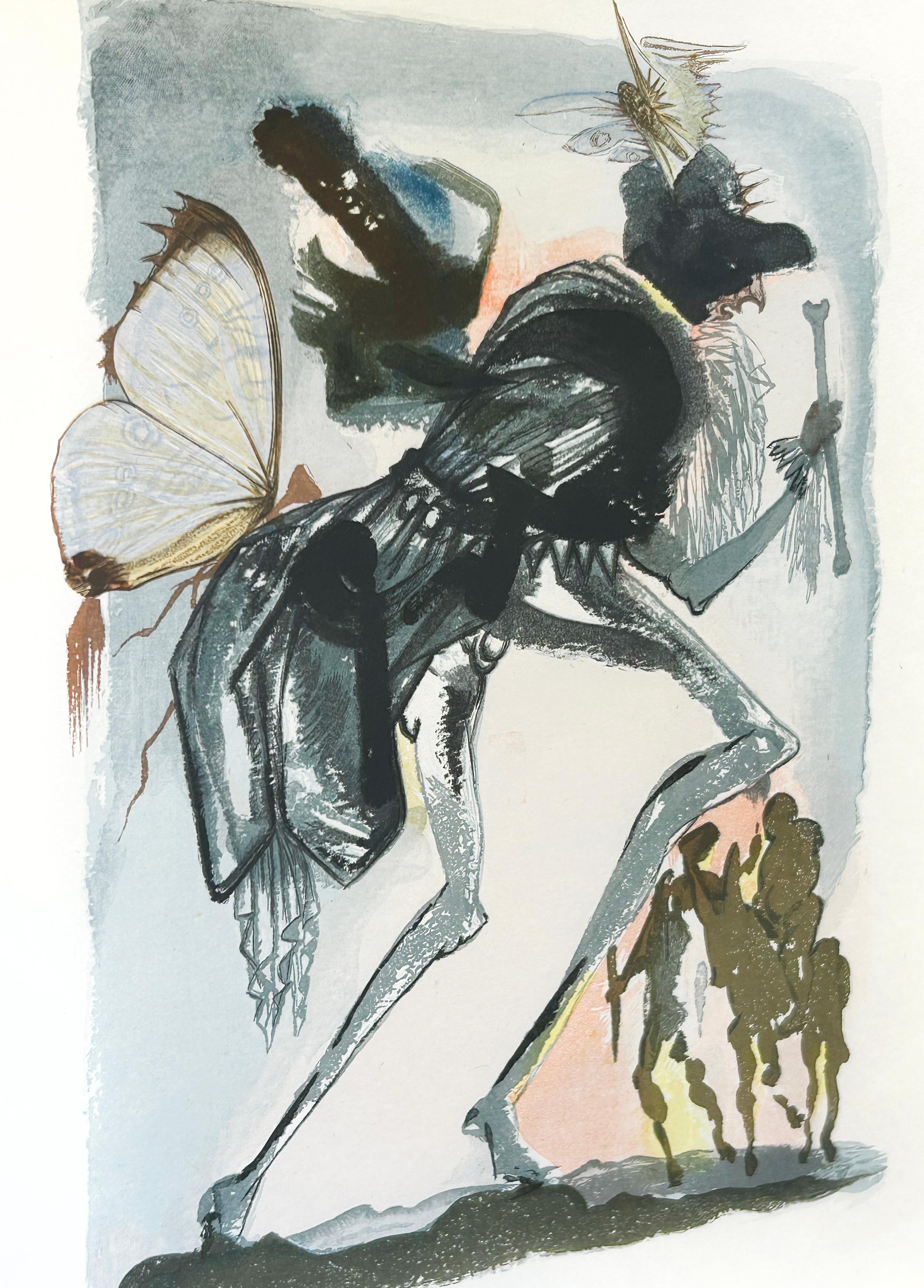 Salvador Dali, Untitled VII (Le Tricorne) For Sale 1