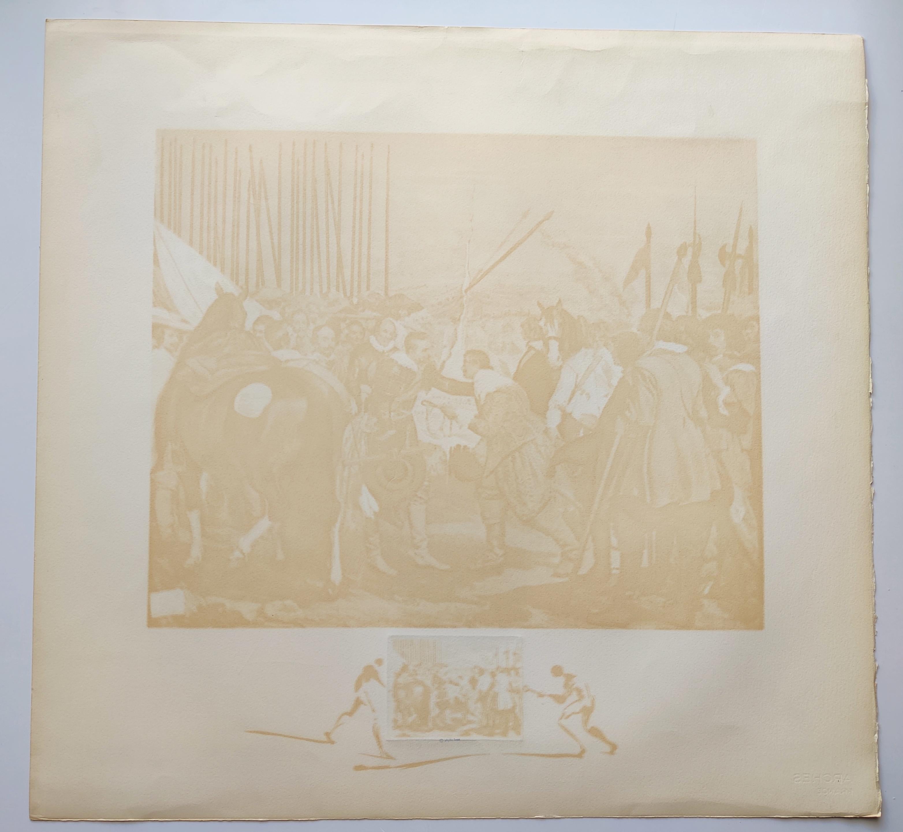 Salvador Dali -- Velasquez The Surrender Of Breda, 1974 For Sale 3