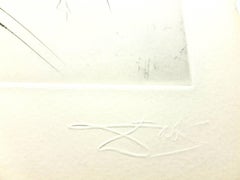 Salvador Dali - Venus in Furs - Original Stamp-Signed Etching