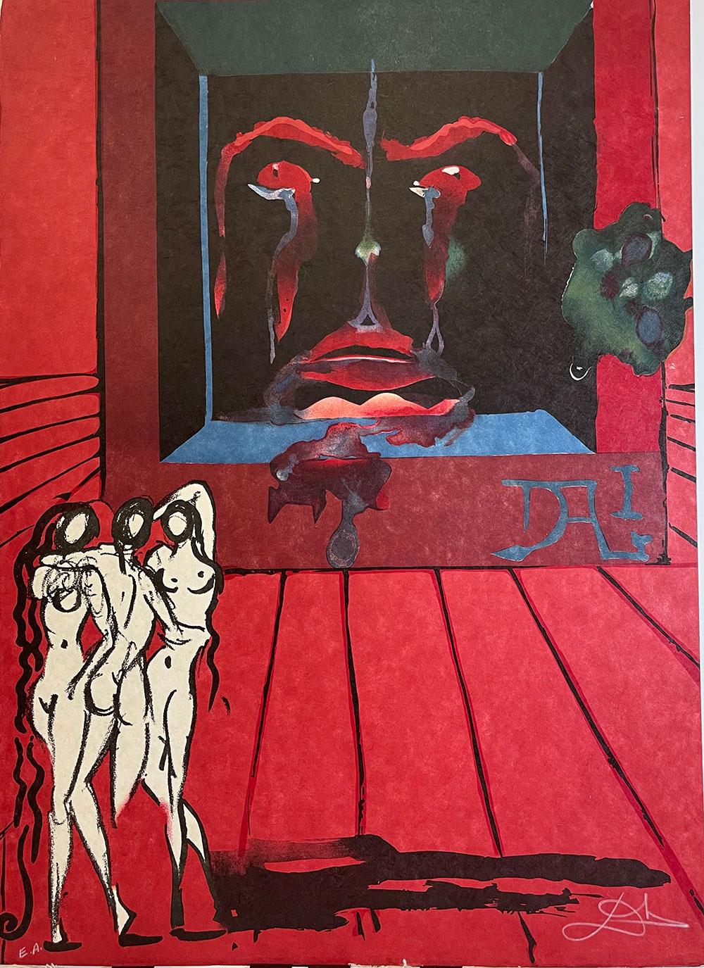 spanish surrealist with distinctive signature