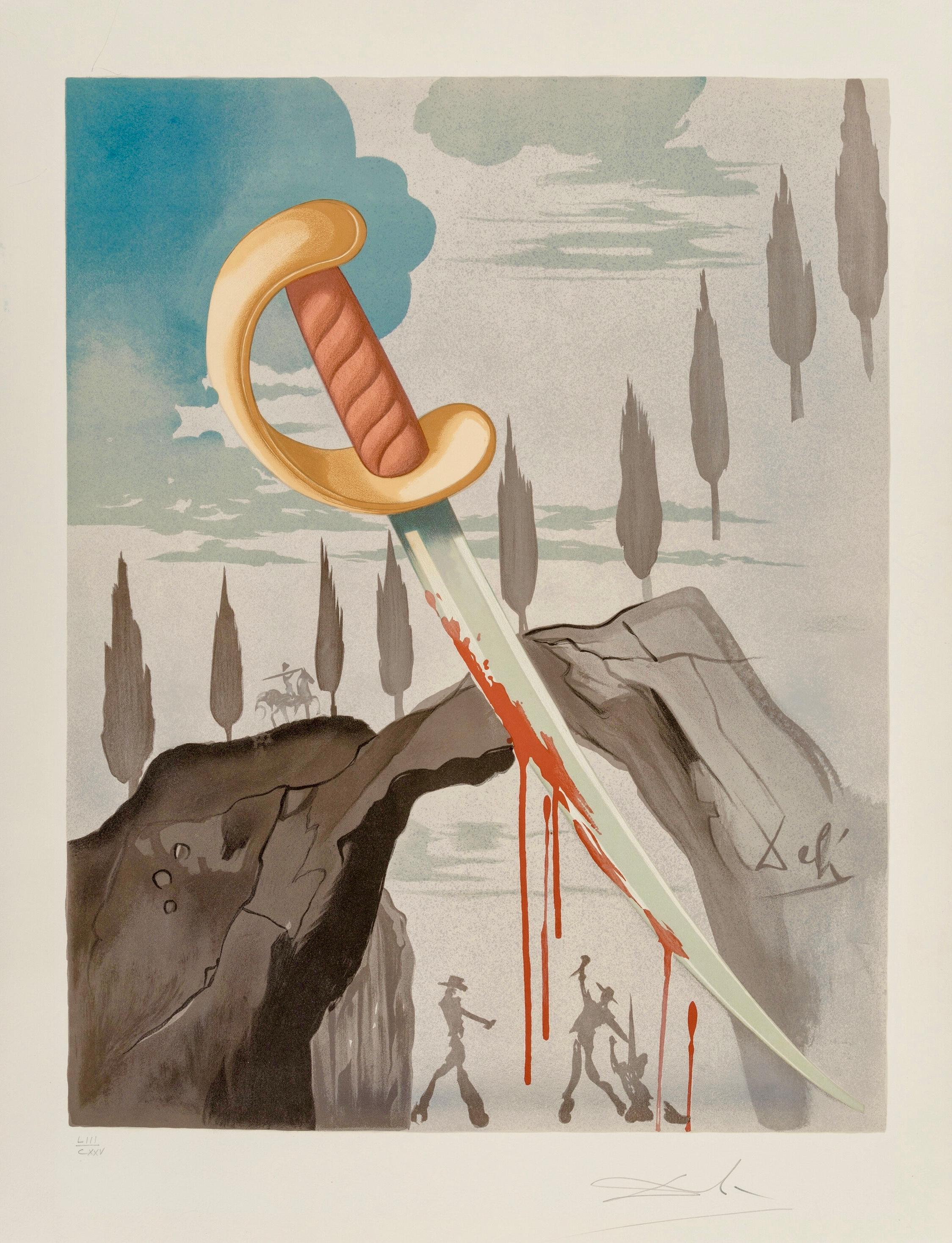 salvador dali signature on paintings