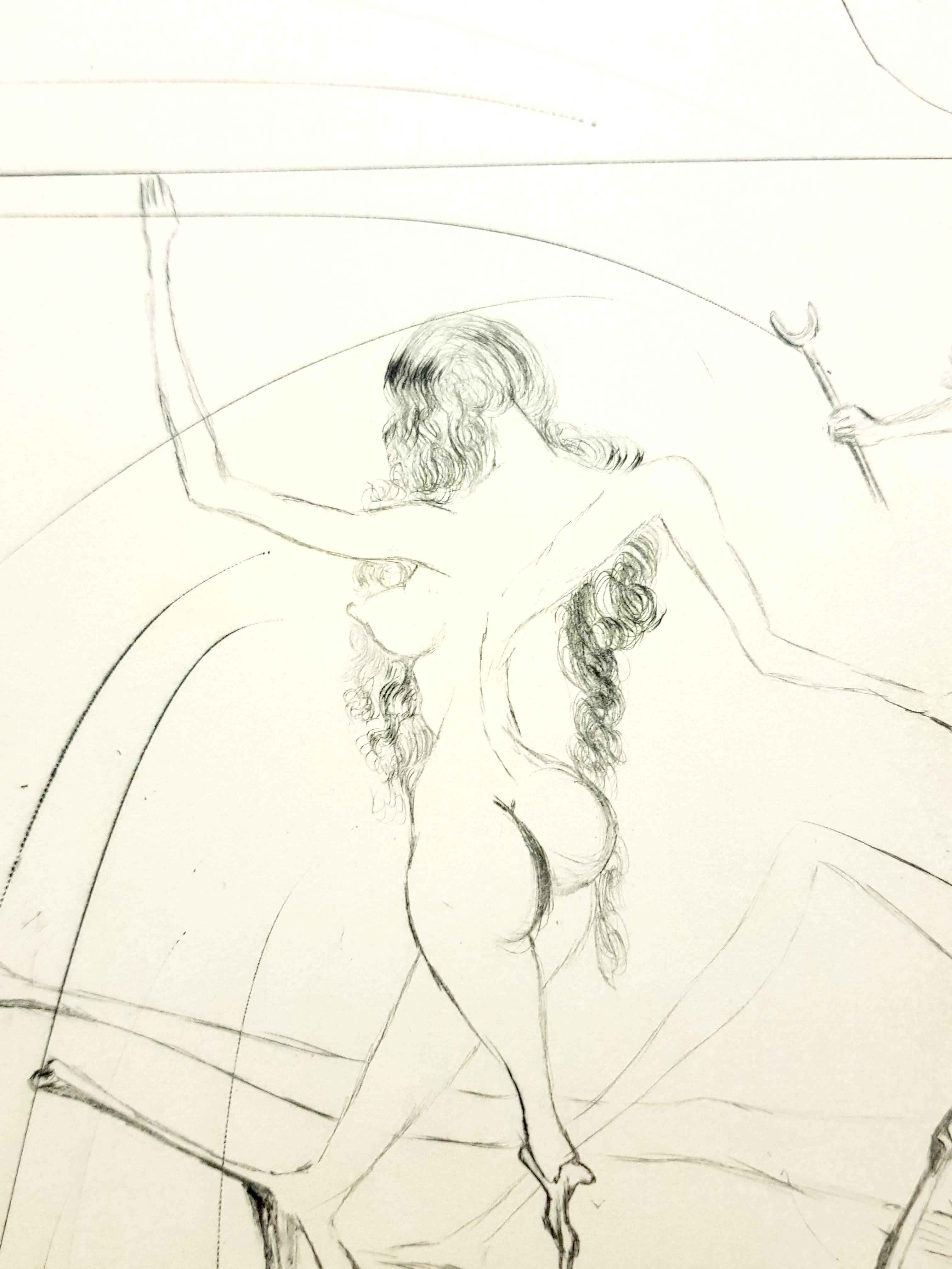Salvador Dali - Frauen - Original-Radierung
Stempel Signiert 
Abmessungen: 38,5 x 28,5 cm
1969
Referenzen : Feld 69-1 / Michler & Lopsinger 305