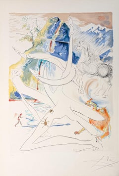 Salvador Dalí(1904–1989) - Etching and lithograph with embossing on paper - 1974