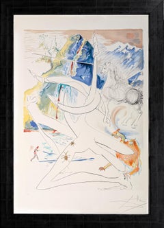 Salvador Dalí(1904–1989) - Etching and lithograph with embossing on paper - 1974