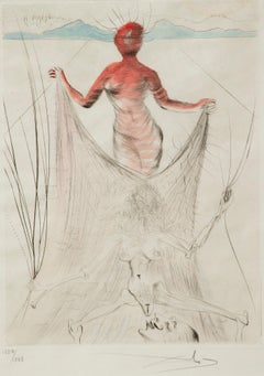 Salvador Dalí(1904–1989)- “Femme a la Chaussure” and “La Femme tentant un voile"