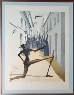 Retro Salvador Dalíi -- The Bird Has Flown from the Carmen suite, 1970