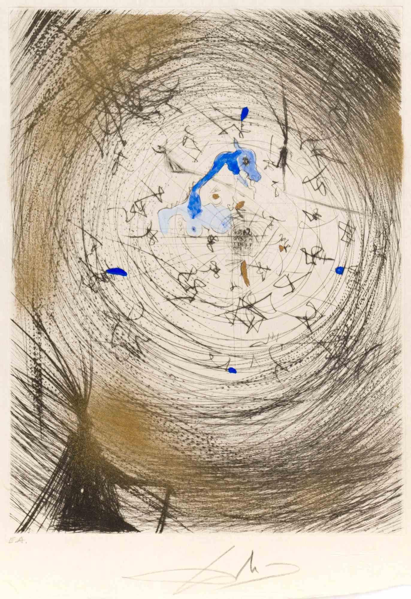 Sator - Etching  - 1960s