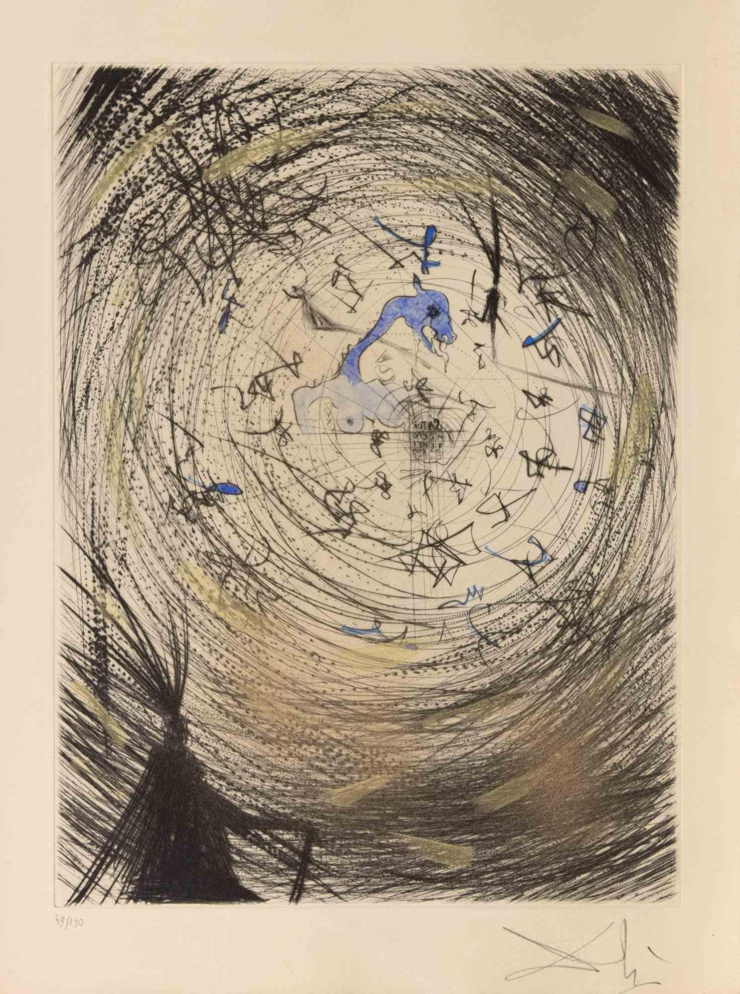 Sator - Radierung - 1960er Jahre