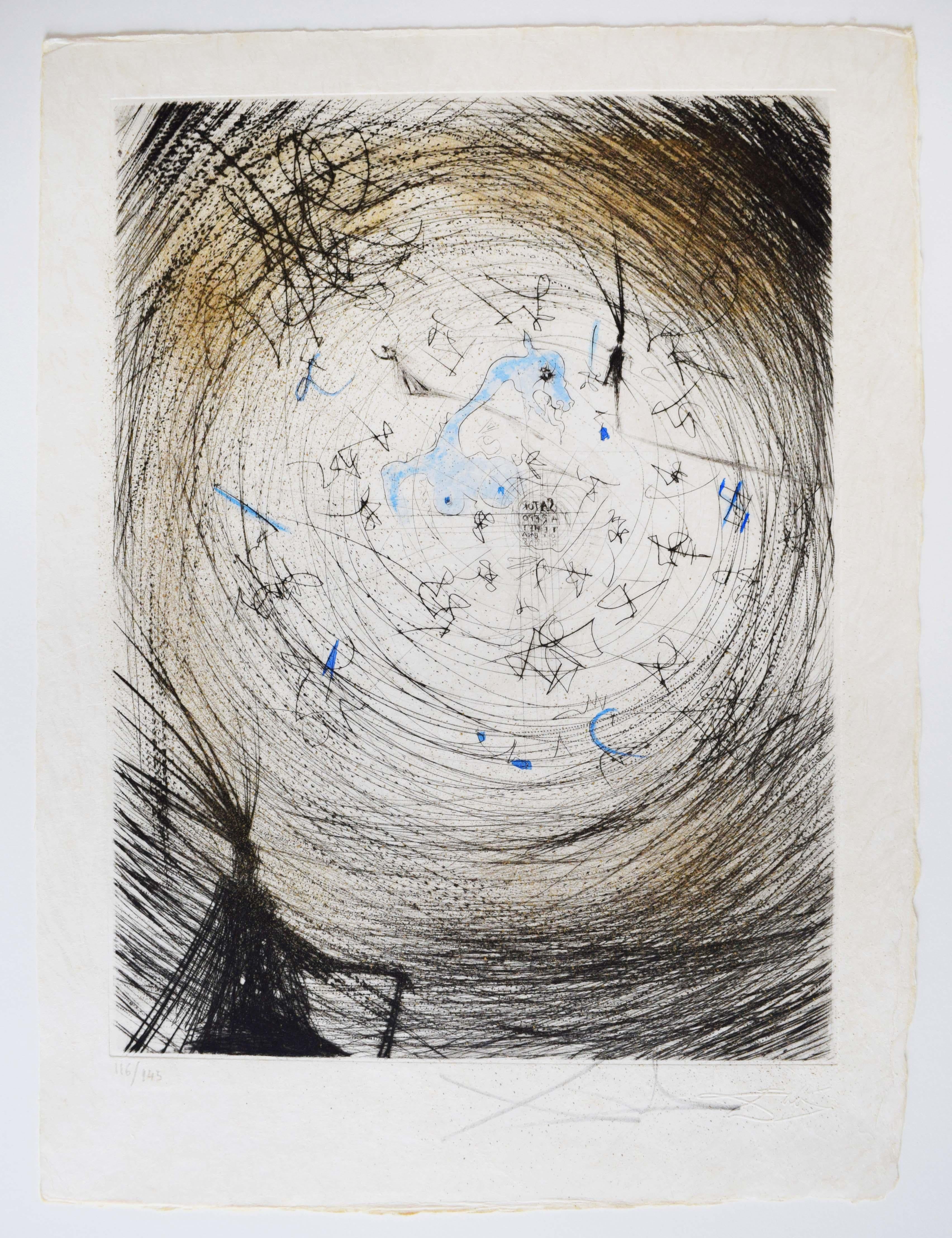 Sator, from: Faust (Walpurgis Night) - Spanish Surrealism - Print by Salvador Dalí