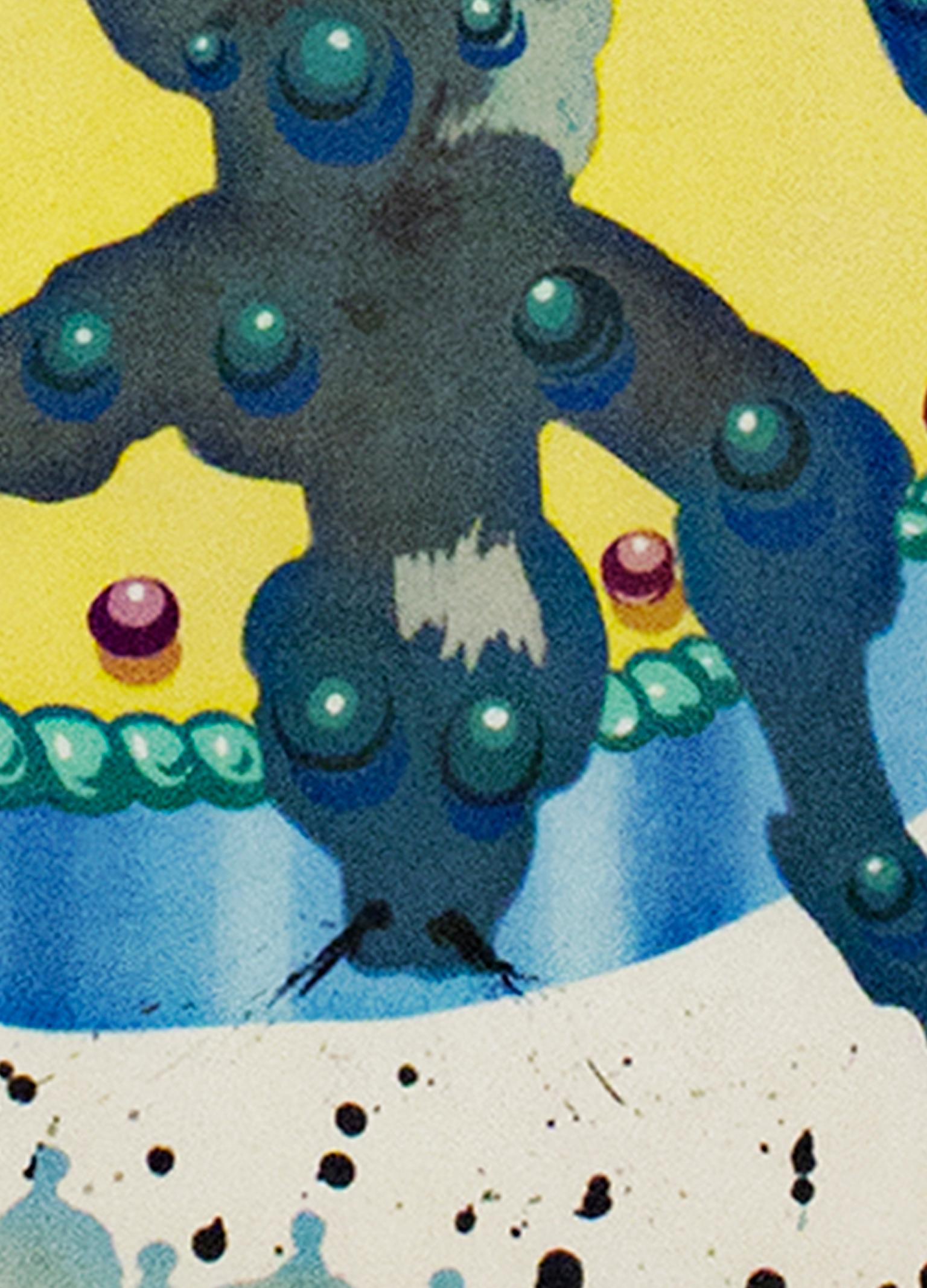 „Scorpio:: aus „Signs of the Zodiac Series“:: Farblithographie von Salvador Dali (Beige), Animal Print, von Salvador Dalí