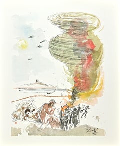 Retro Sed Libera Nos a Malo - Lithograph attr. to Salvador Dalí­ - 1966