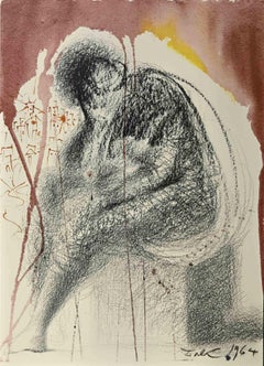 Sedet Sola Civitas - Lithographie - 1964