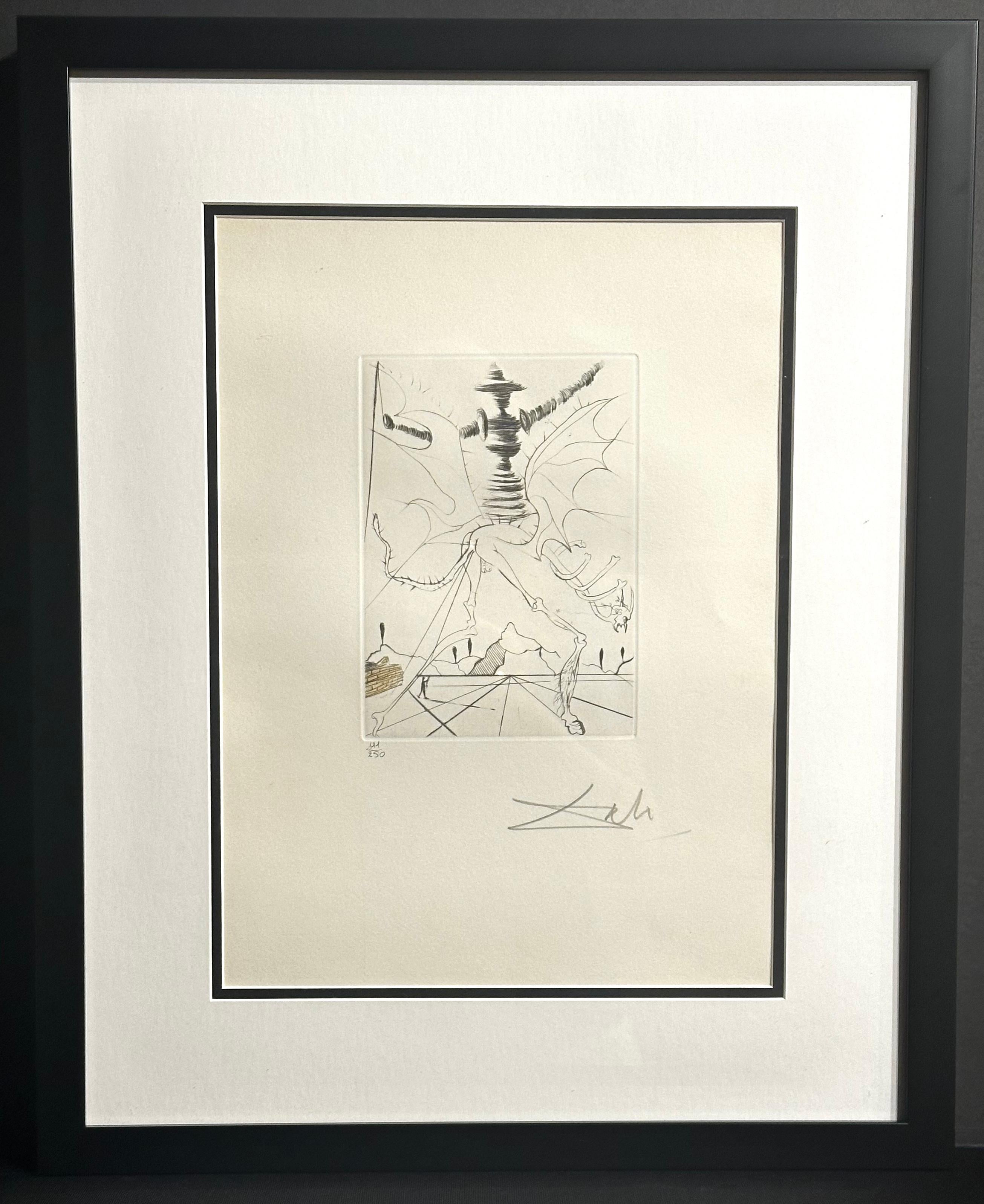 ARTIST: Salvador Dali

TITLE: Shakespeare II Henry VI

MEDIUM: Etching 

SIGNED: Hand Signed by Salvador Dali 

PUBLISHER: Transworld Art/Lionel Praeger/Knoedler/Berggruen

MEASUREMENTS: 17.6