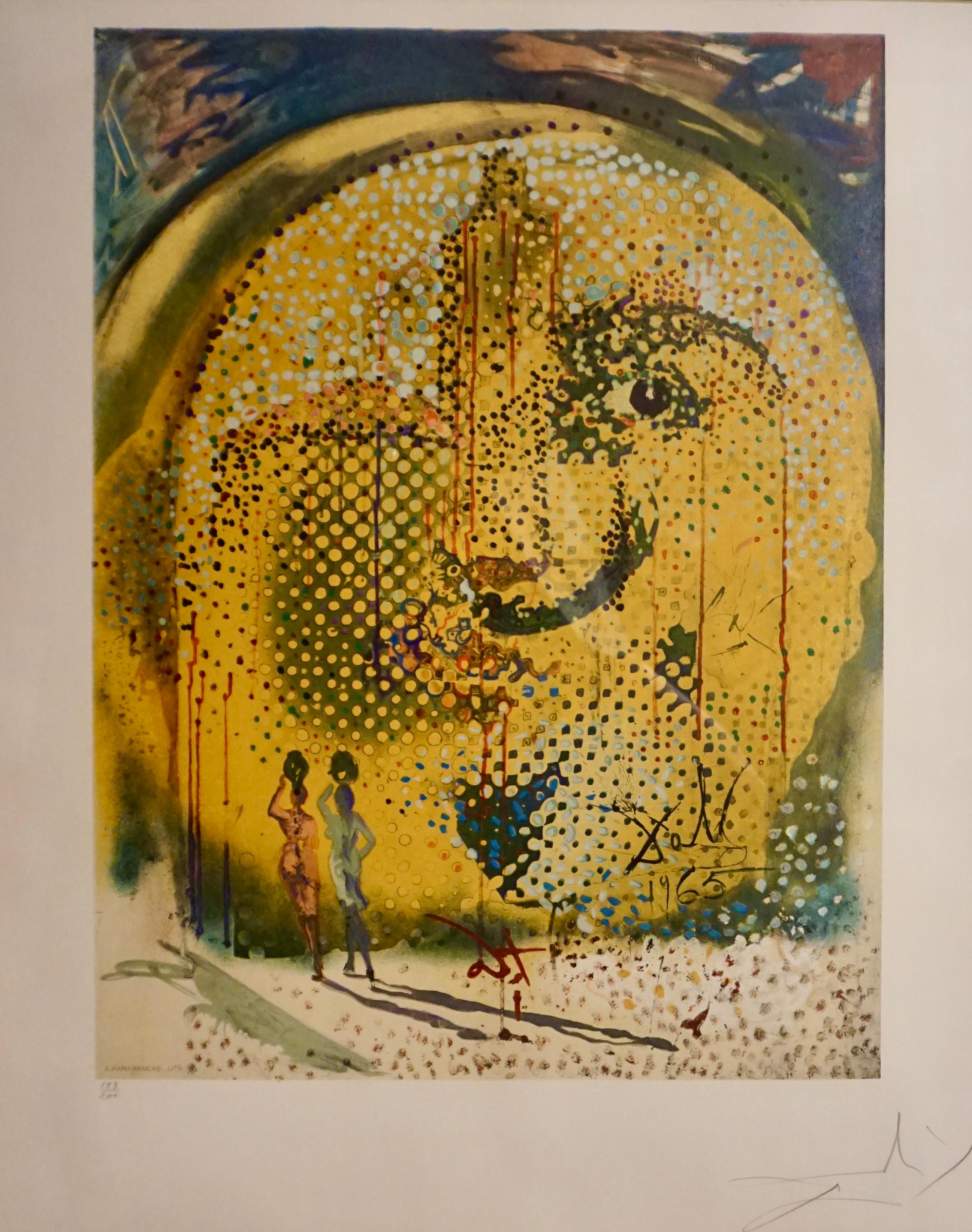 Figurative Print de Salvador Dalí - Sol Y Dalí