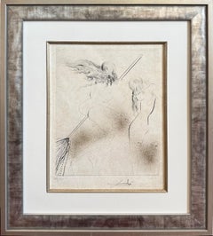 Sorcière au balai - A Witch on a Broom