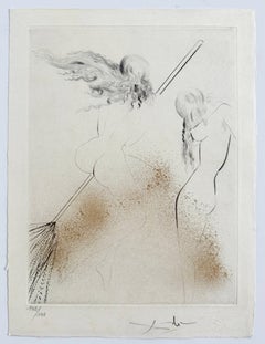 Sorcière au Balai (Witch on Broom)