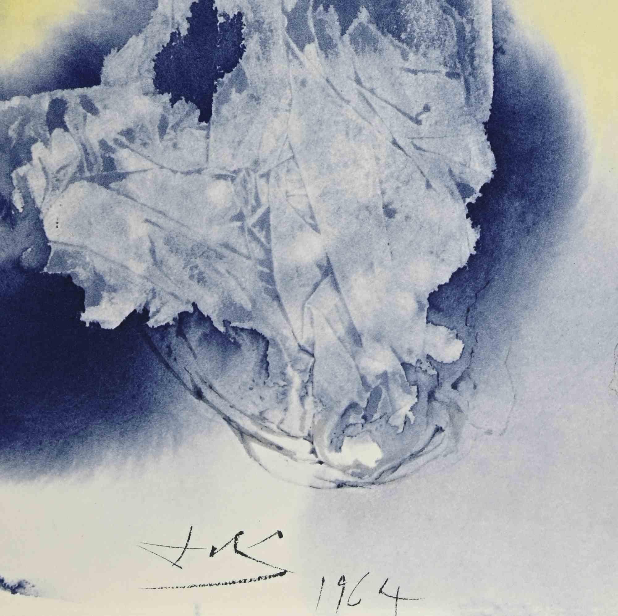 Spiritus Promptus Est – Lithographie – 1964 – Print von Salvador Dalí