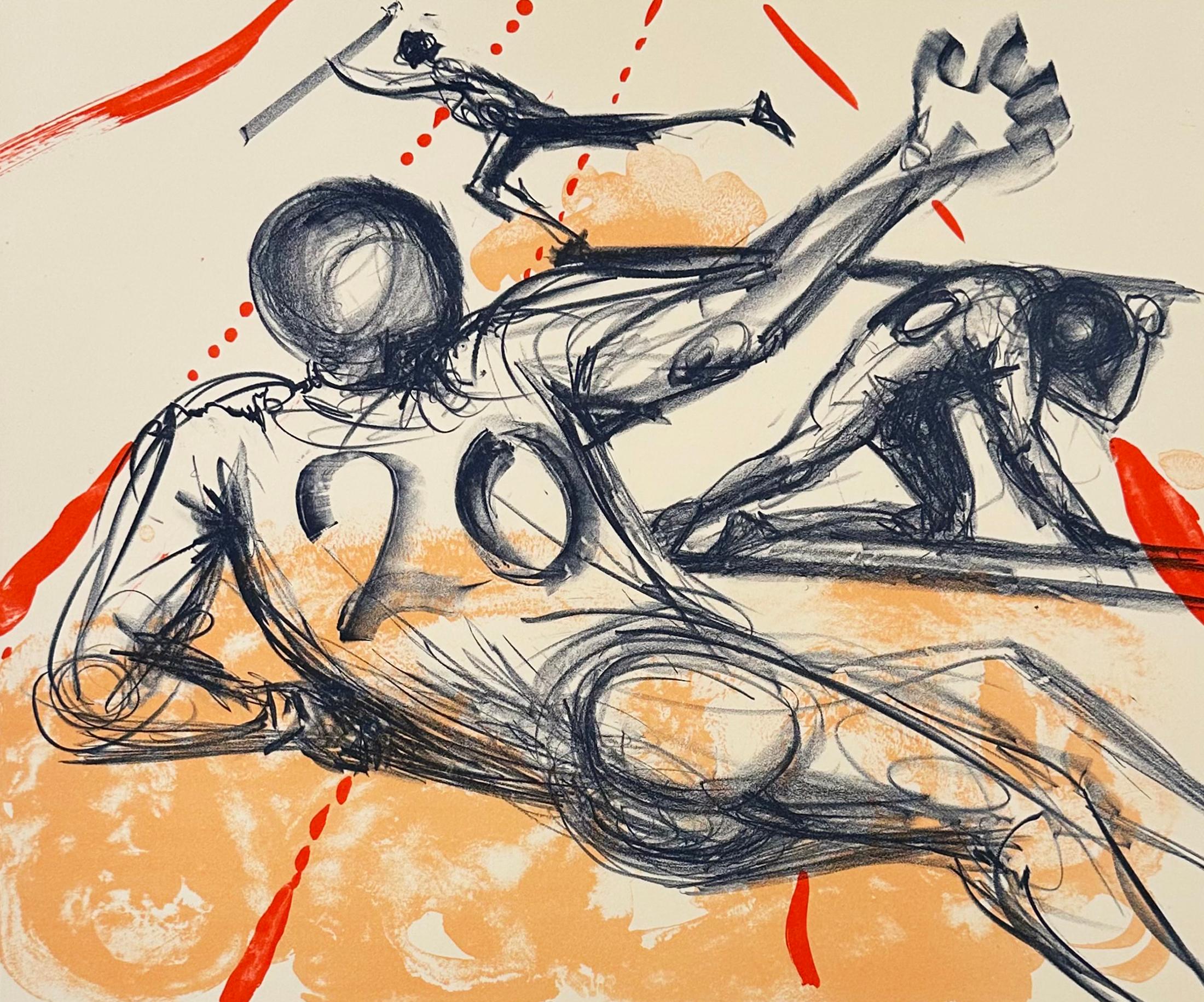 Figurative Print di Salvador Dalí - Sport
