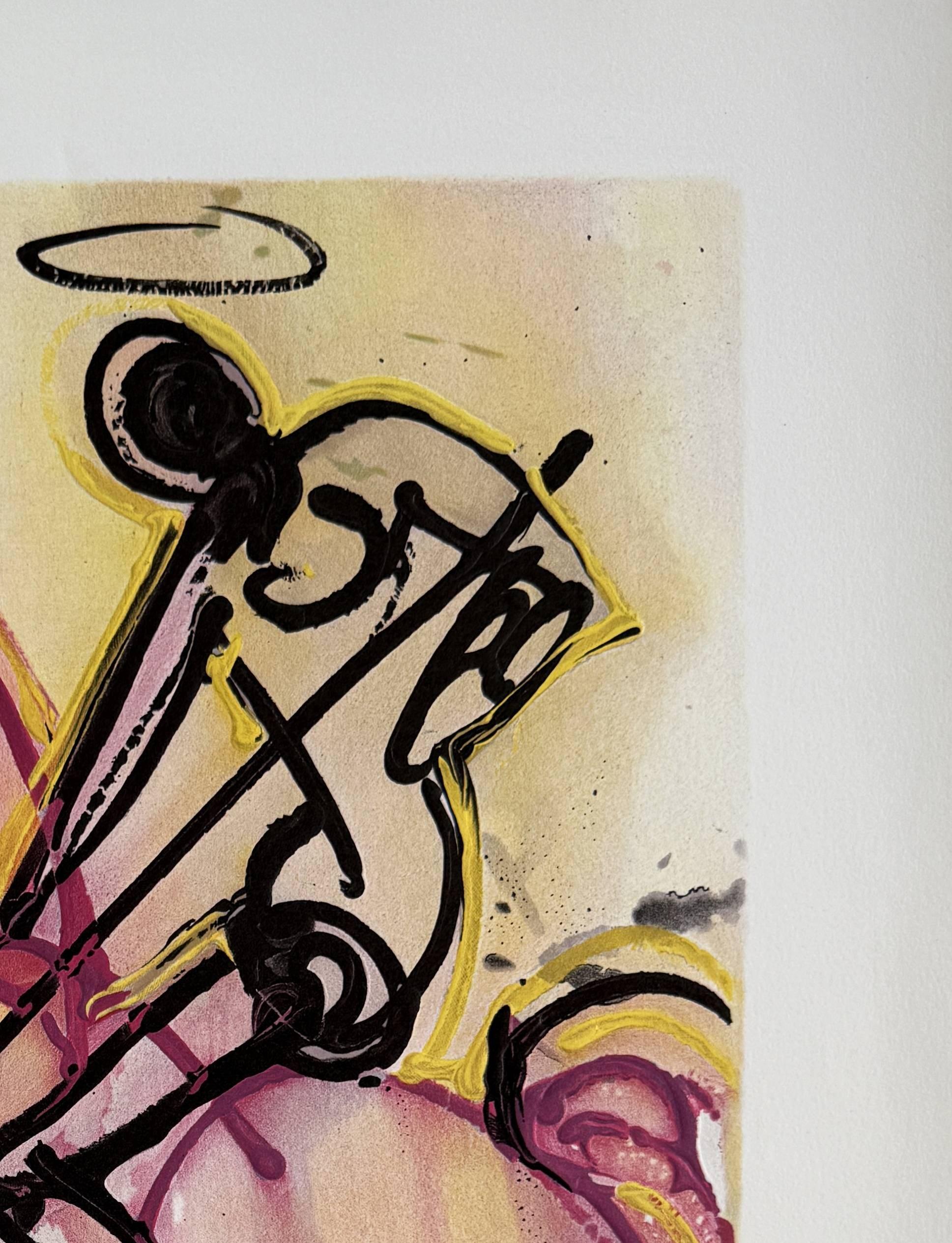 St. Georg (Surrealismus), Print, von Salvador Dalí
