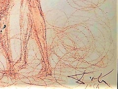 Stultae et prudentes filiae - Original Lithograph by Salvador Dalì - 1964