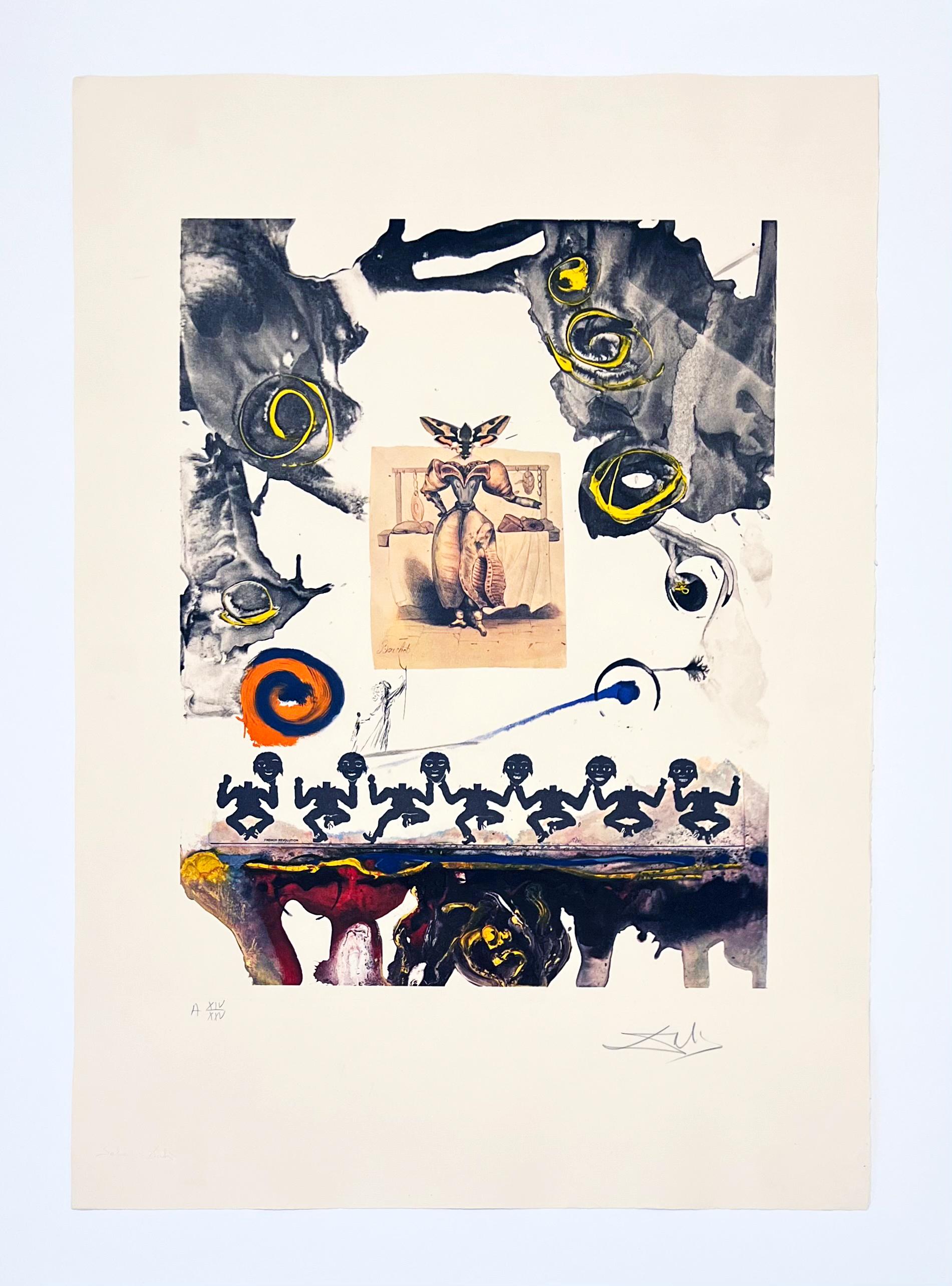 Surrealistische Gastronomie, von 1971 Memories of Surrealism – Print von Salvador Dalí