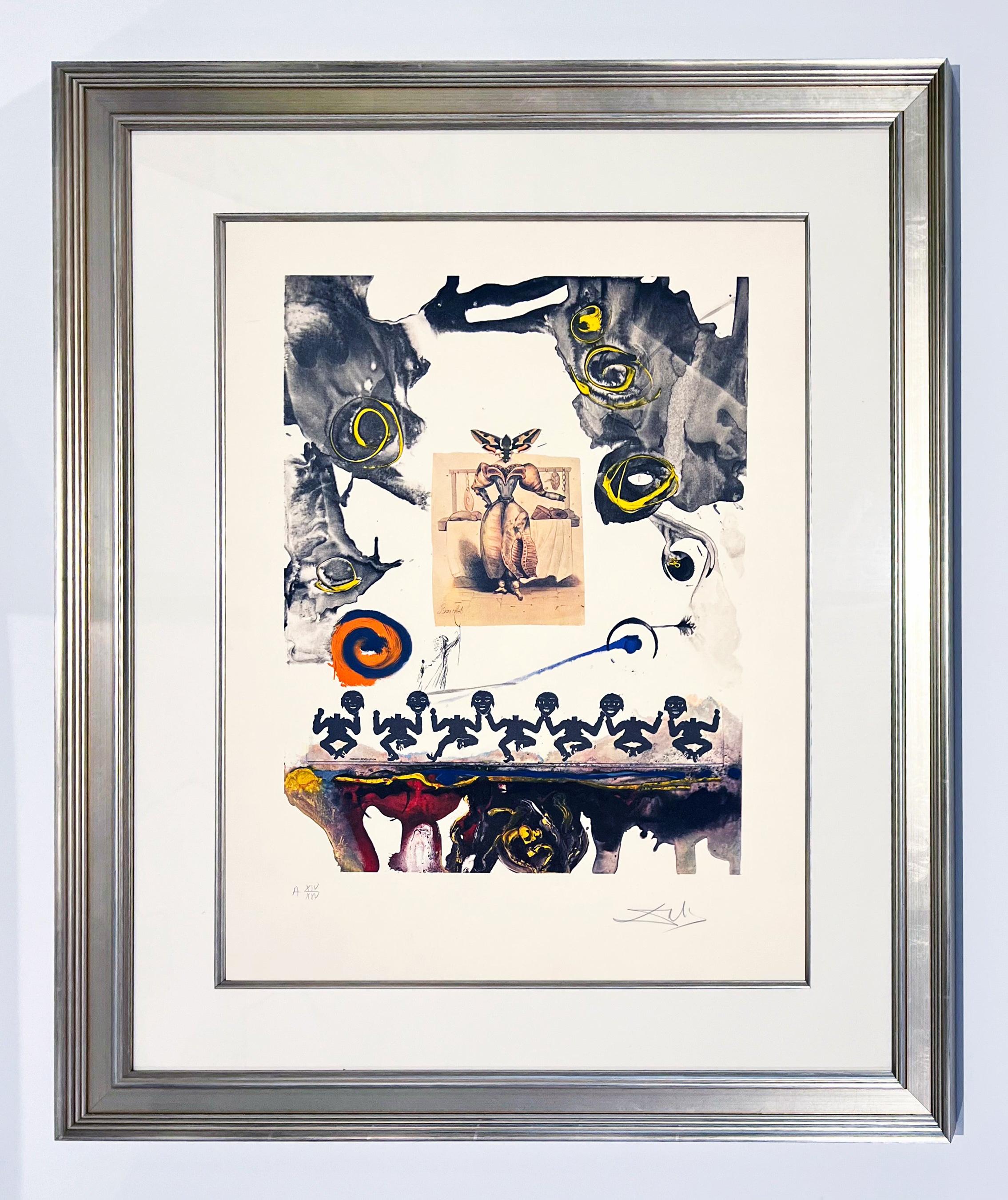 Surrealistische Gastronomie, von 1971 Memories of Surrealism – Print von Salvador Dalí