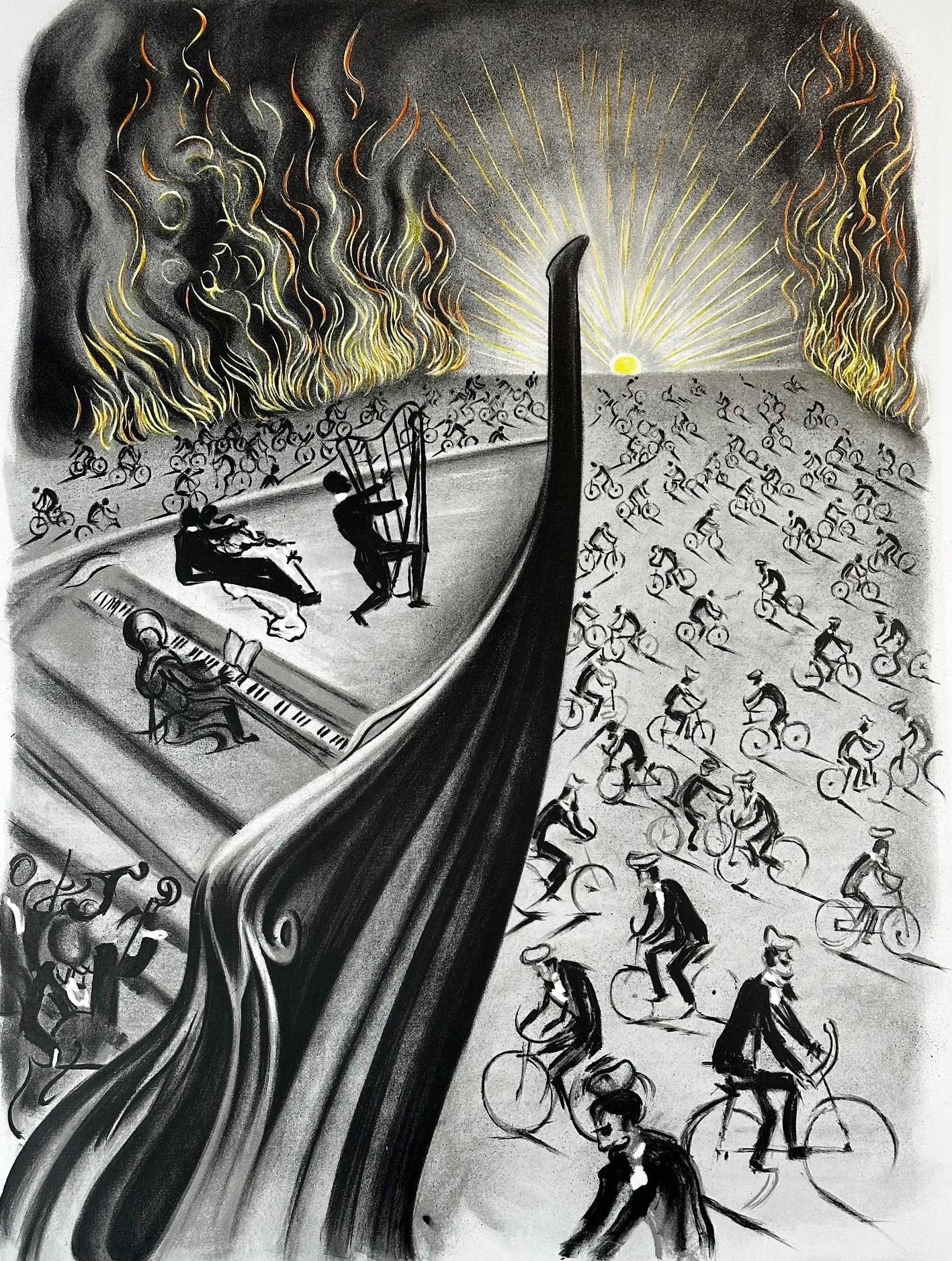 Bicicleta Sinfónica - Print de Salvador Dalí