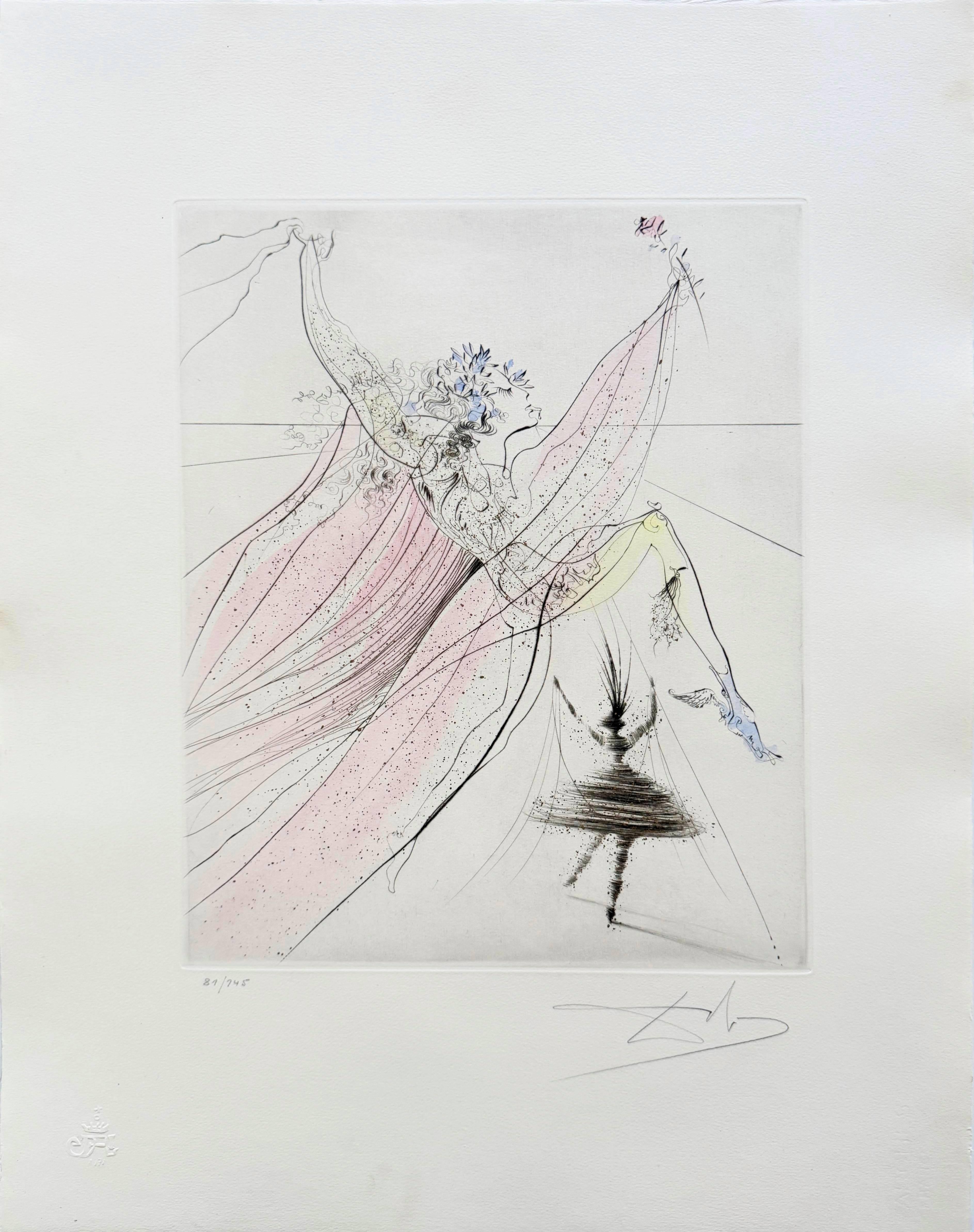 Salvador Dalí Print – Terpsichore