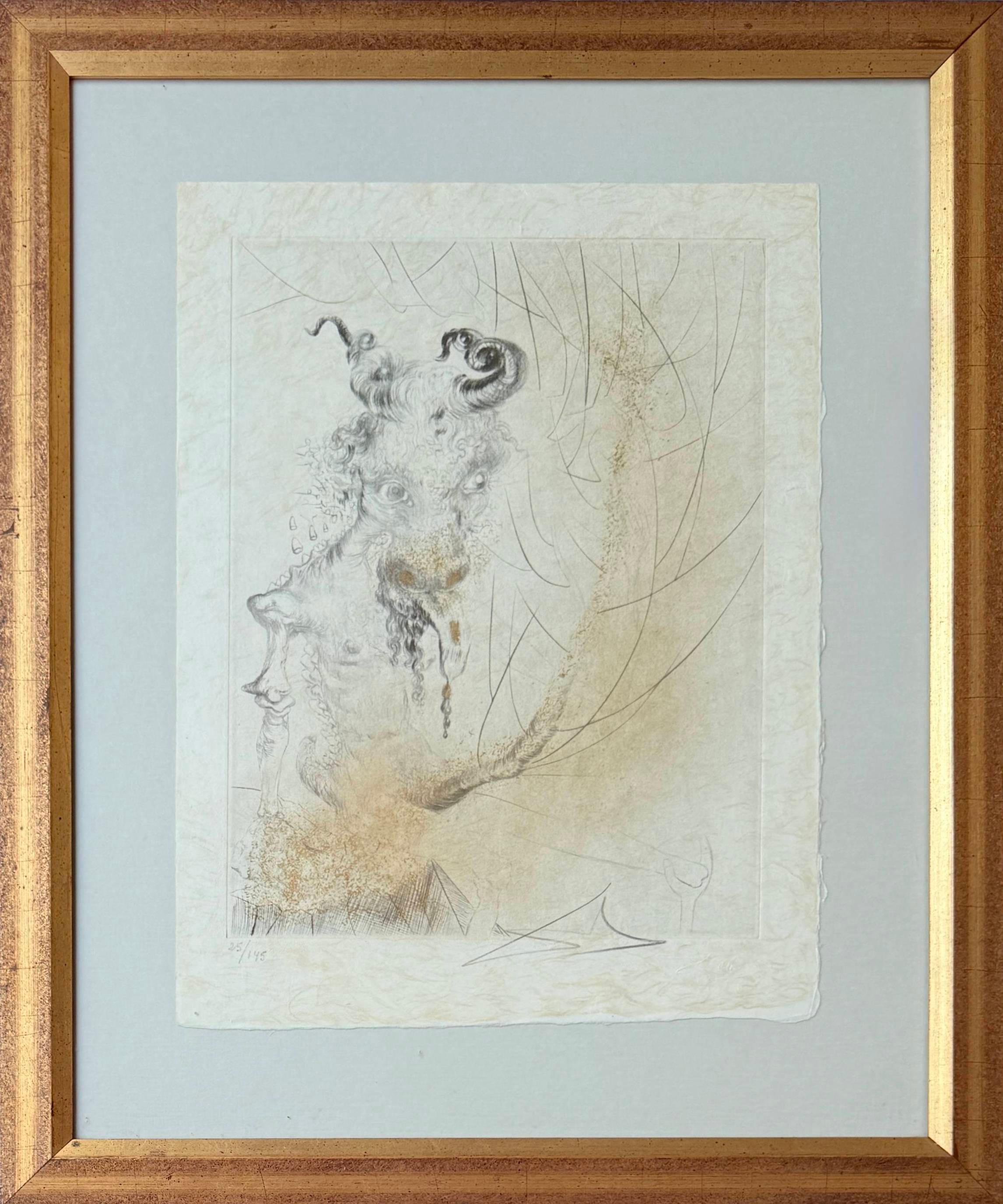 Print de Salvador Dalí - Tete de Veau (Cabeza de ternera)