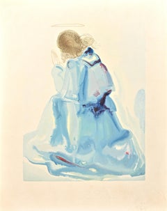The Angel of the First Heaven - Woodcut attr. to Salvador Dalì - 1963
