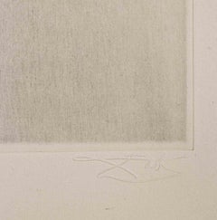 The Angler - Etching  - 1968