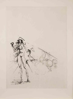 The Angler - Etching  - 1968
