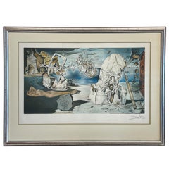 "The Apotheosis of Homer" Original Chromolithograph Artist's Proof Signed C.O.A