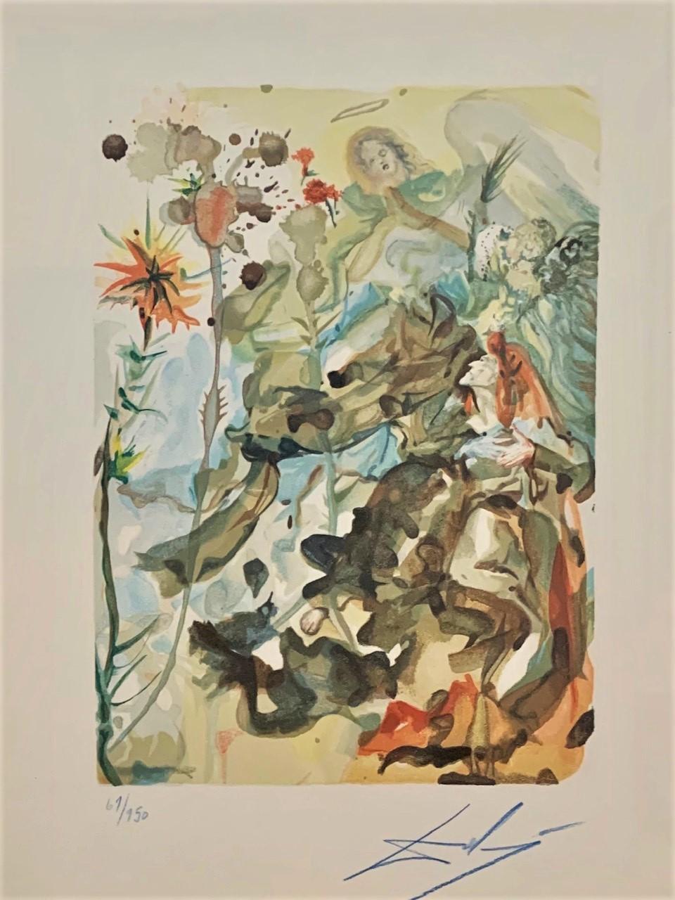 The Apparition of St. James, Divine Comedy  - Print by Salvador Dalí