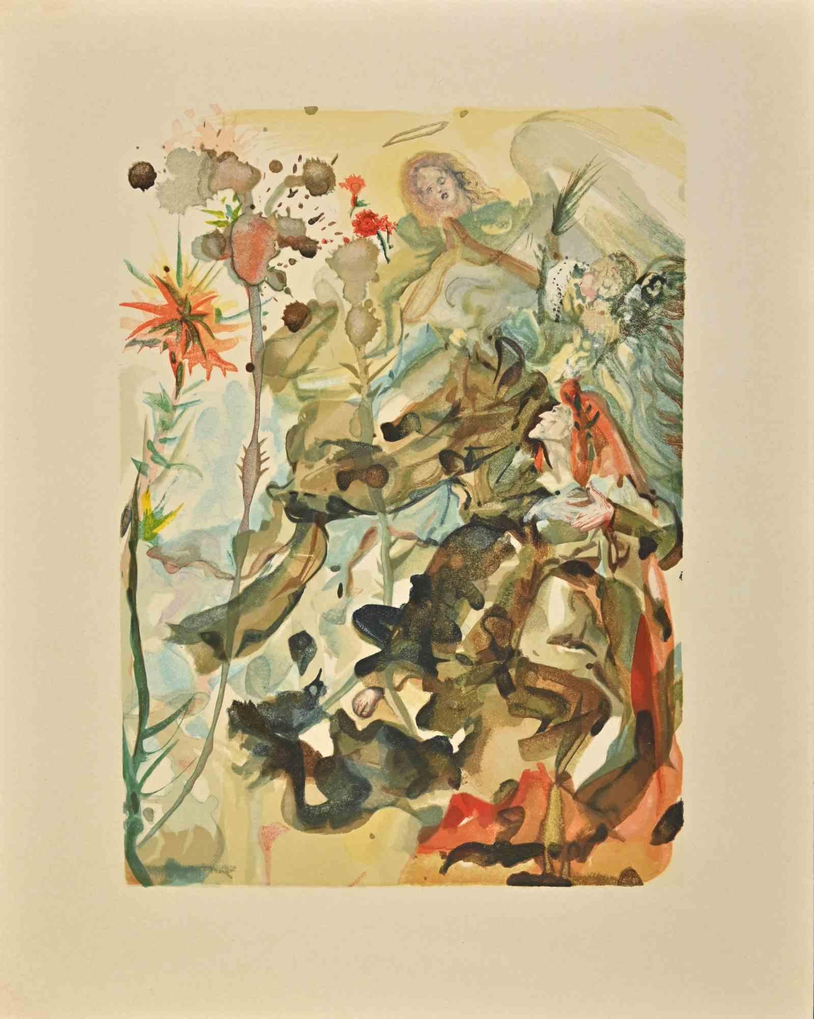 The Apparition of St. James „The Divine Comedy“ – Holzschnitt nach S. Dali – 1963