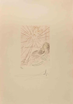 The Archangel Gabriel - Etching and drypoint - 1972