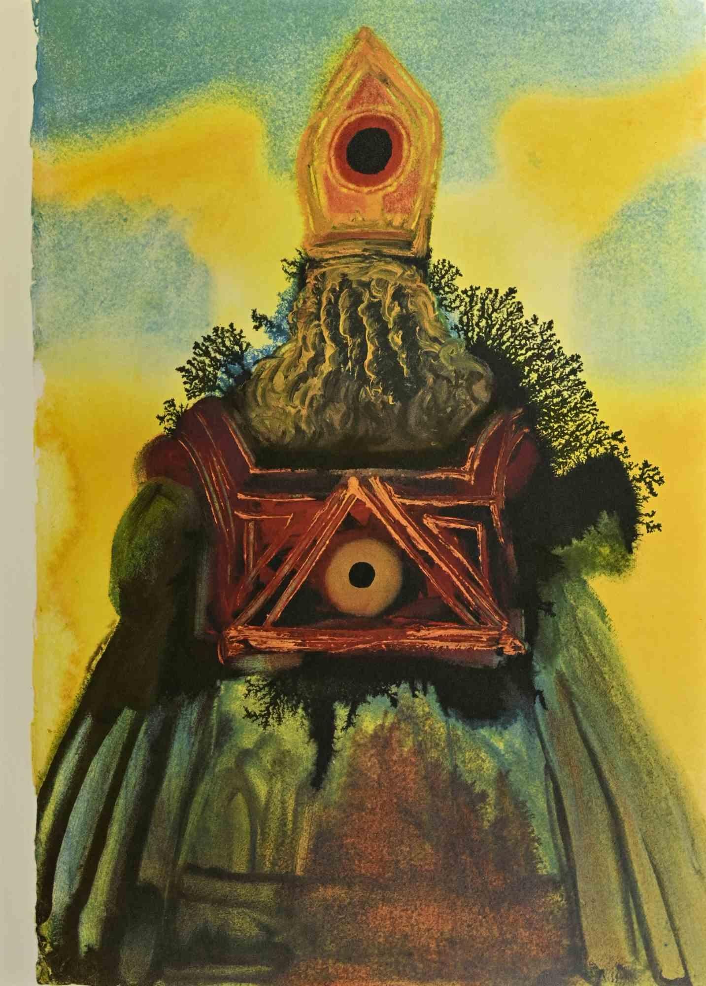 Print Salvador Dalí - L'Arche du Covenant - Lithographie - 1964