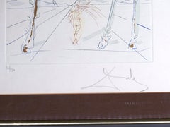 The Beloved is as Fair as a Company of Horses - Etching by S. Dalì - 1971