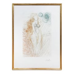 The Birth of Venus, Hand Signed Etching, Surrealism, Modern Art, 20th Century