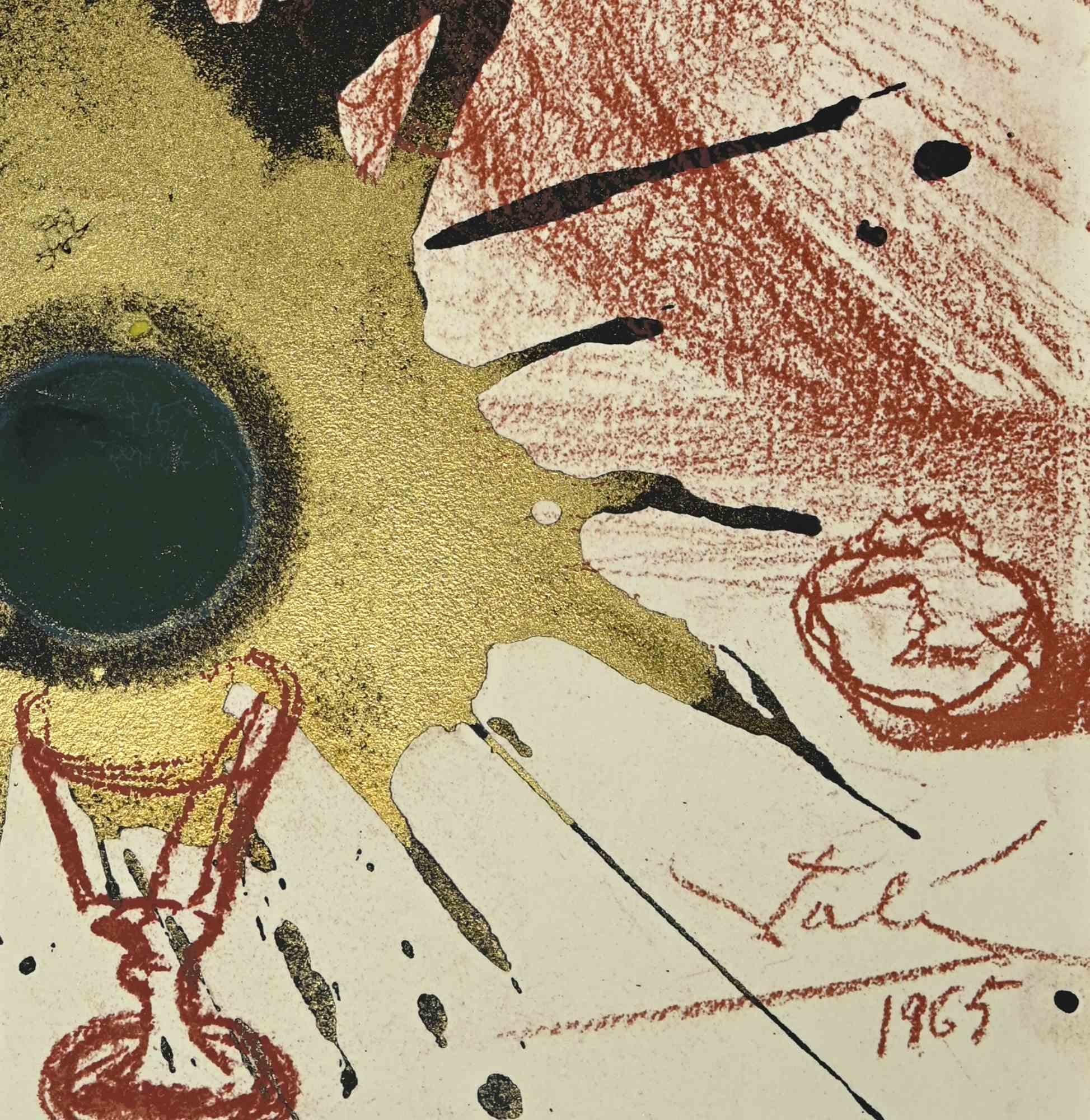 The Blood of the New Covenant – Lithographie – 1964 – Print von Salvador Dalí