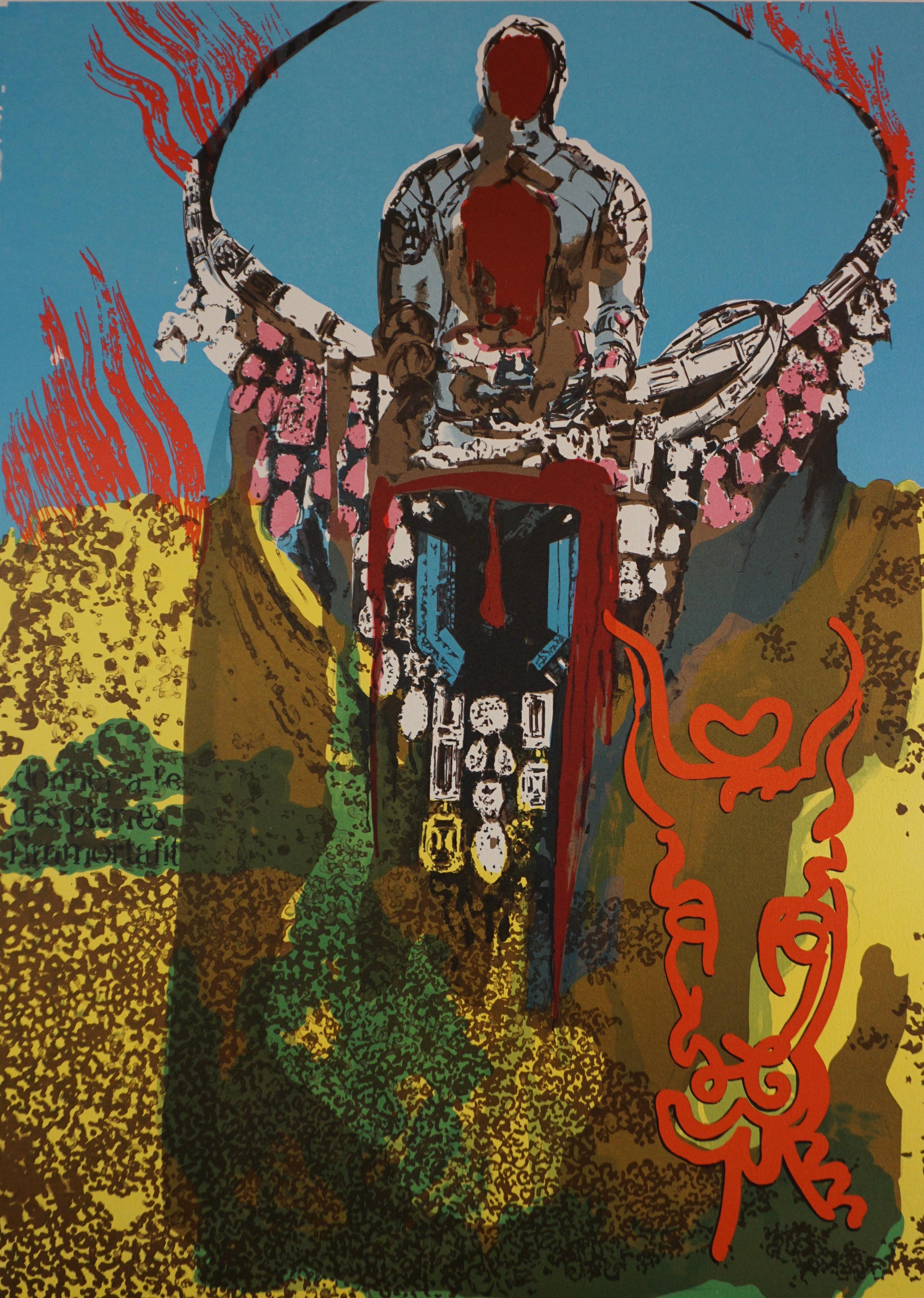 The Bullfighter (Golden Calf)  - Print by Salvador Dalí
