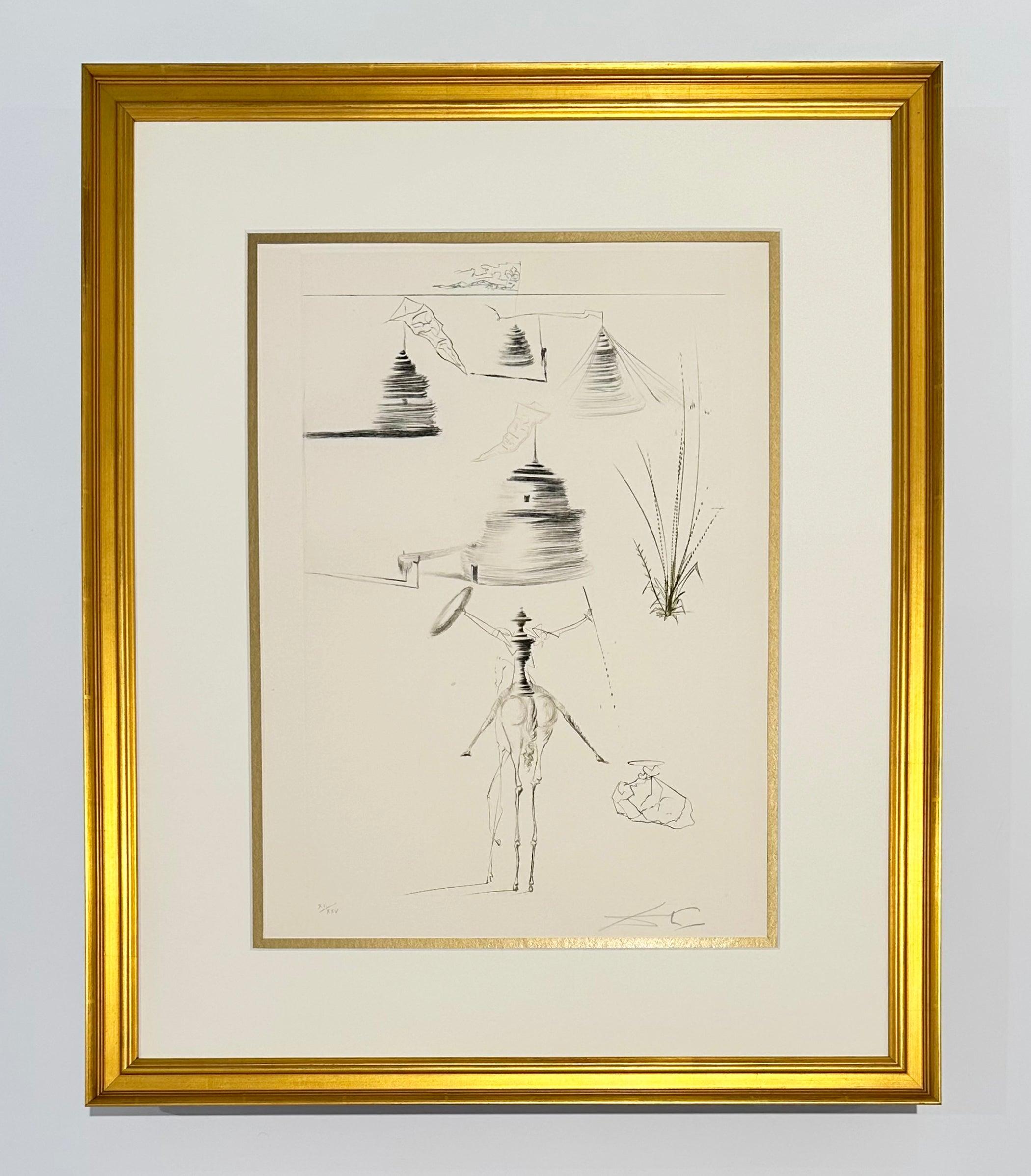 The Camp of King Marc, from Tristan and Iseult - Print by Salvador Dalí