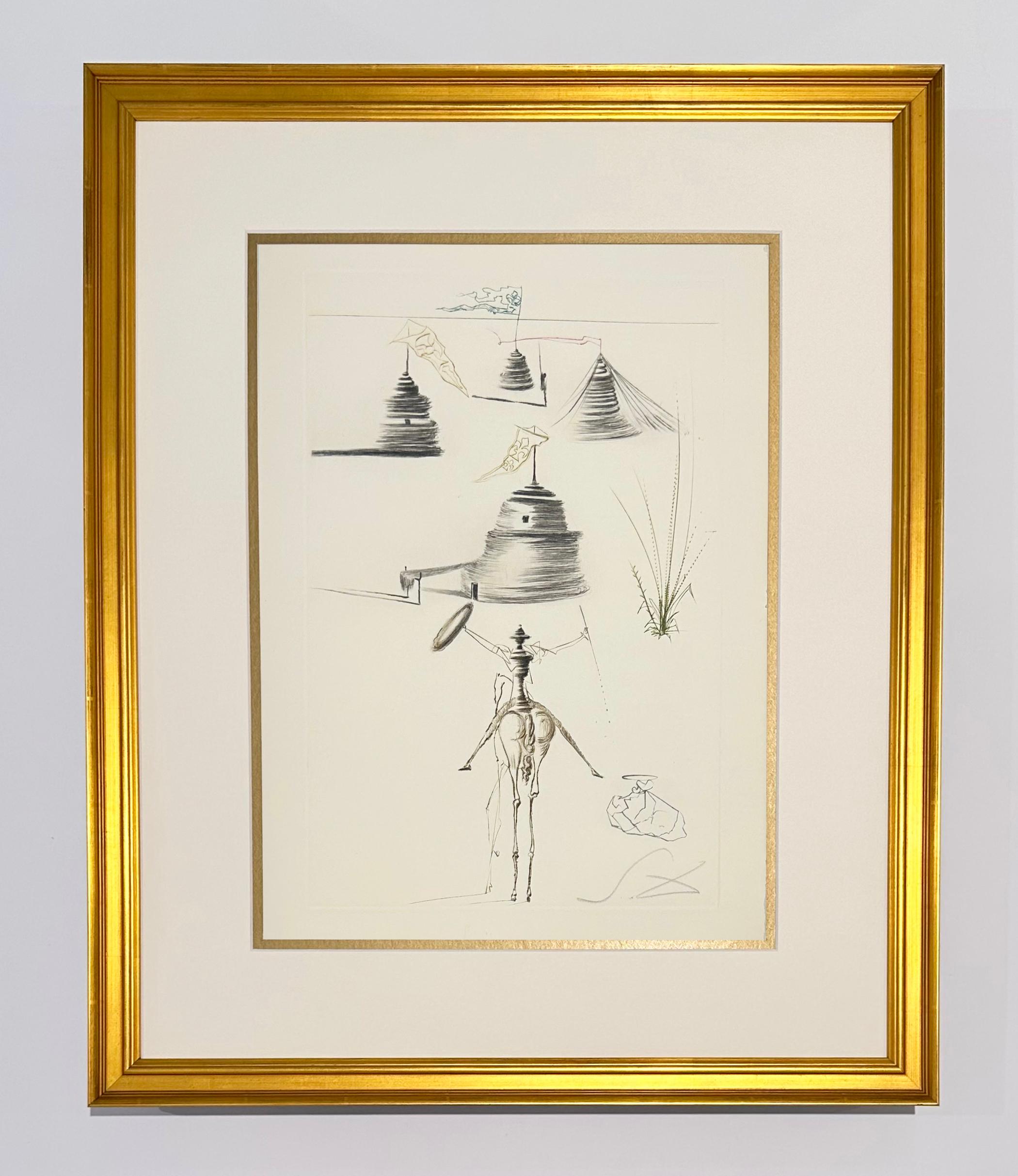 The Camp of King Marc, from Tristan and Iseult - Print by Salvador Dalí